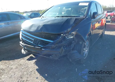 2011 Honda Odyssey Ex-L z USA, uszkodzony, nr VIN 5FNRL5H65BB080291